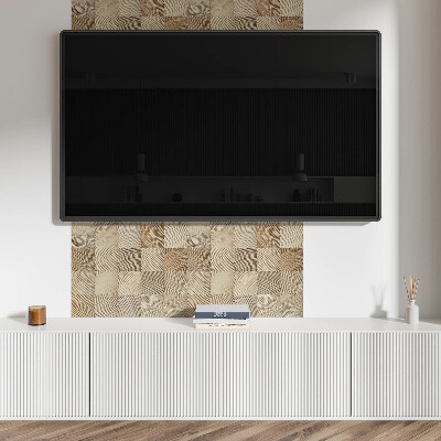 Obdélníkový obkladový panel Deski w naturalnym stylu