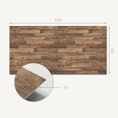 Obdélníkový nástěnný panel Deska w stylu naturalnym