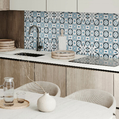 Obdélníkový panel na zeď Wzór kafli w stylu geometrycznym