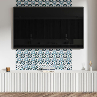 Obdélníkový panel na zeď Wzór kafli w stylu geometrycznym