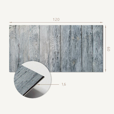 Obdélníkový obkladový panel Drewniany wzór w geometrycznym układzie
