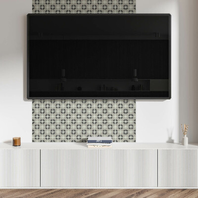 Obdélníkový obkladový panel Kafelkowy motyw geometryczny