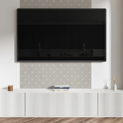 Obdélníkový panel na zeď Wzór rombowy w geometrycznej odsłonie
