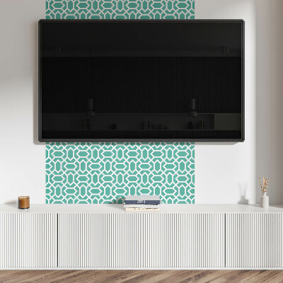 Obdélníkový obkladový panel Kształty w geometrycznym rytmie