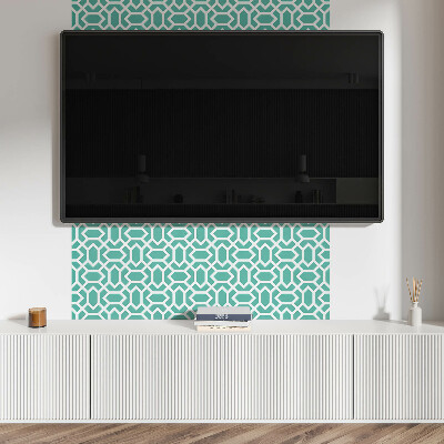 Obdélníkový obkladový panel Kształty w geometrycznym rytmie