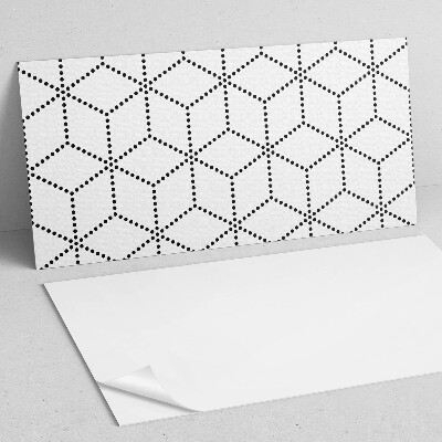 Obdélníkový obkladový panel Heksagonalny motyw z kropek