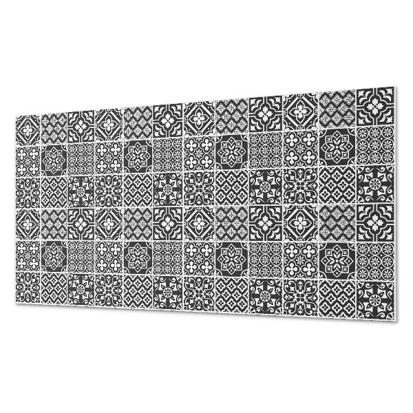 Obdélníkový panel na zeď Geometryczne motywy w płytkach