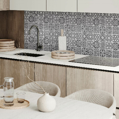 Obdélníkový panel na zeď Geometryczne motywy w płytkach
