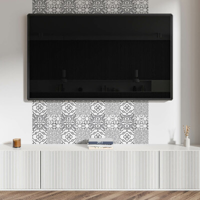 Obdélníkový obkladový panel Geometryczne kształty w kompozycji