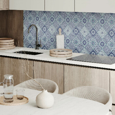 Obdélníkový nástěnný panel Mozaikowe kształty w stylu geometrycznym