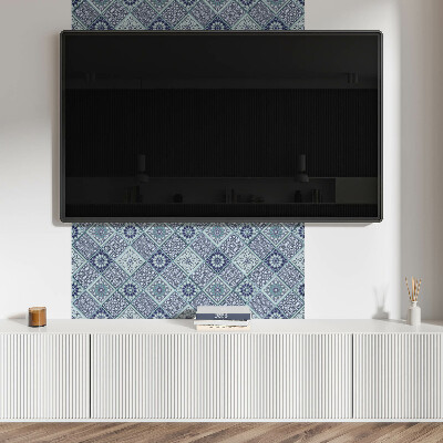 Obdélníkový nástěnný panel Mozaikowe kształty w stylu geometrycznym