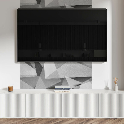 Obdélníkový obkladový panel Abstrakcyjny motyw geometrycznych wielokątów