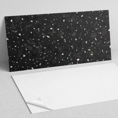 Obdélníkový nástěnný panel Wzór Terrazzo w abstrakcyjnych kształtach