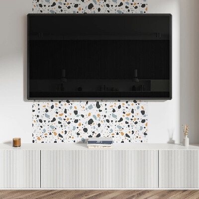 Obdélníkový obkladový panel Abstrakcyjne plamy w stylu artystycznym