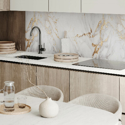 Obdélníkový panel na zeď Elegancki wzór marmurowy z żyłkami