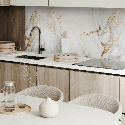 Obdélníkový panel na zeď Elegancki wzór marmurowy z żyłkami