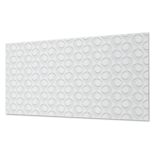 Obdélníkový nástěnný panel Fale z kołami
