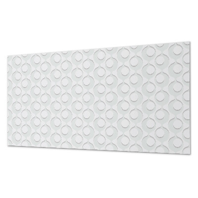 Obdélníkový nástěnný panel Fale z kołami