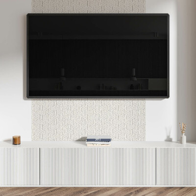 Obdélníkový panel na zeď Fale w subtelnym motywie