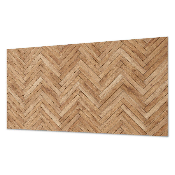 Obdélníkový panel na zeď Deska w stylu jodełki