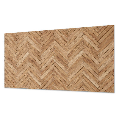 Obdélníkový panel na zeď Deska w stylu jodełki