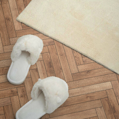 Obdélníkový panel na zeď Deska w stylu jodełki
