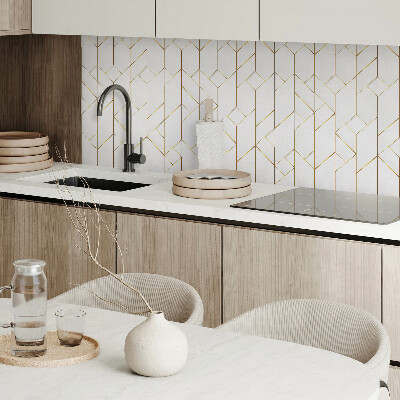 Obdélníkový obkladový panel Stylowe linie w geometrycznym układzie