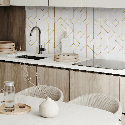 Obdélníkový obkladový panel Stylowe linie w geometrycznym układzie