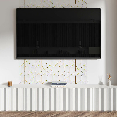 Obdélníkový obkladový panel Stylowe linie w geometrycznym układzie