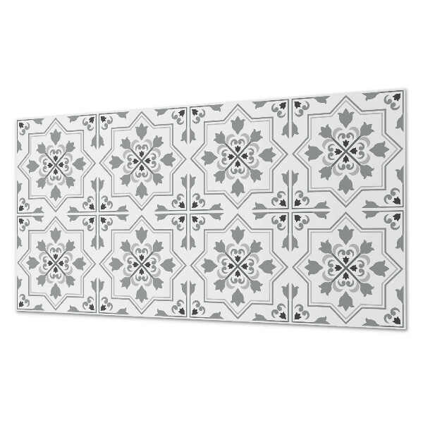 Obdélníkový nástěnný panel Kwiatowy design w harmonijnych odcieniach