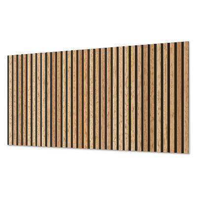 Obdélníkový nástěnný panel Pionowe linie na desce