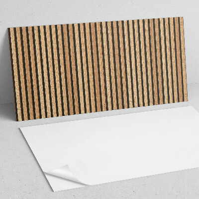 Obdélníkový nástěnný panel Pionowe linie na desce