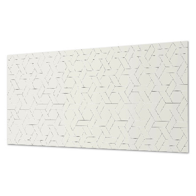 Obdélníkový obkladový panel Heksagonalny motyw geometryczny