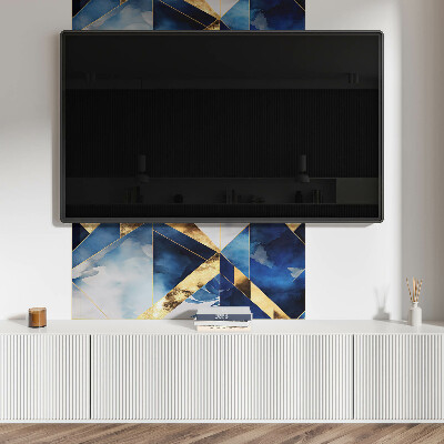Obdélníkový nástěnný panel Geometria w kolorach