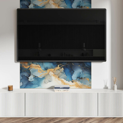 Obdélníkový nástěnný panel Fale w abstrakcyjnym stylu