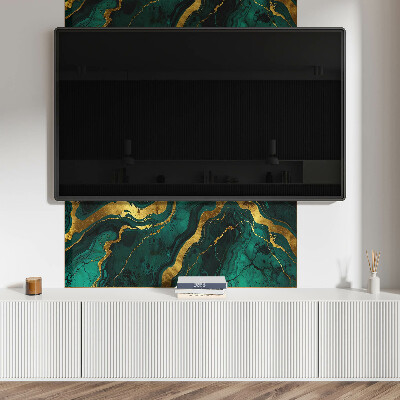 Obdélníkový nástěnný panel Abstrakcyjne fale w strukturze