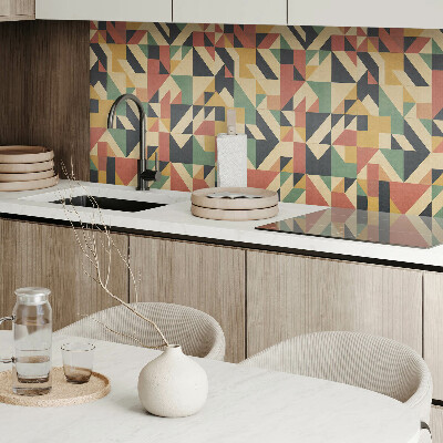 Obdélníkový panel na zeď Geometryczna abstrakcja w nowoczesnym stylu