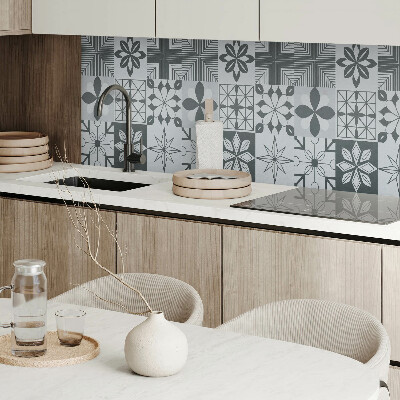 Obdélníkový obkladový panel Wzory w stylu geometrycznej mozaiki