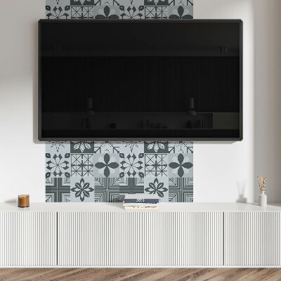 Obdélníkový obkladový panel Wzory w stylu geometrycznej mozaiki