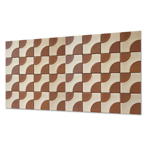 Obdélníkový nástěnný panel Kalejdoskop geometrycznych kształtów