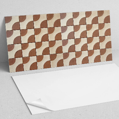 Obdélníkový nástěnný panel Kalejdoskop geometrycznych kształtów
