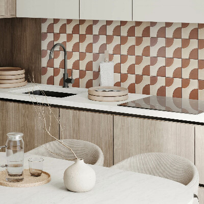Obdélníkový nástěnný panel Kalejdoskop geometrycznych kształtów