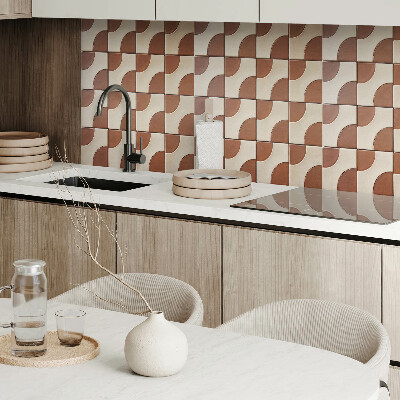 Obdélníkový nástěnný panel Kalejdoskop geometrycznych kształtów
