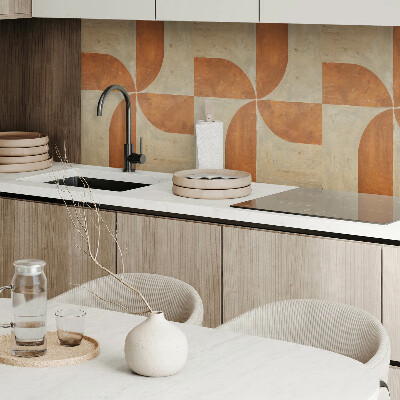 Obdélníkový obkladový panel Wzór łukowej geometrii