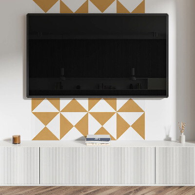 Obdélníkový obkladový panel Wzór trójkątnych kształtów