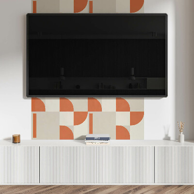 Obdélníkový panel na zeď Abstrakcyjny zespół form