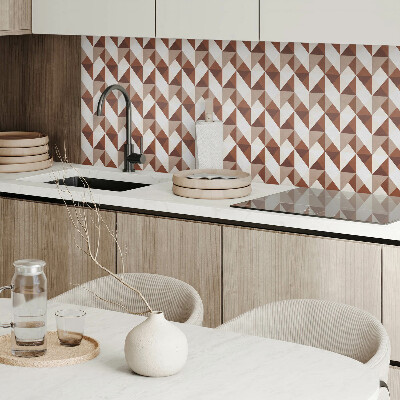 Obdélníkový obkladový panel Trójkątna geometria w nowoczesnym stylu