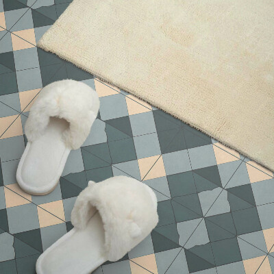 Obdélníkový panel na zeď Wzór rombowy w stylu geometrycznym