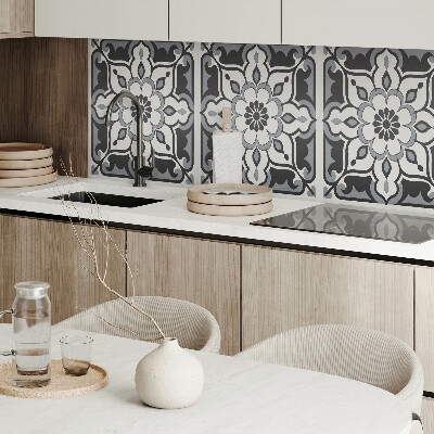 Obdélníkový panel na zeď Kwiatowy ornamentowy design
