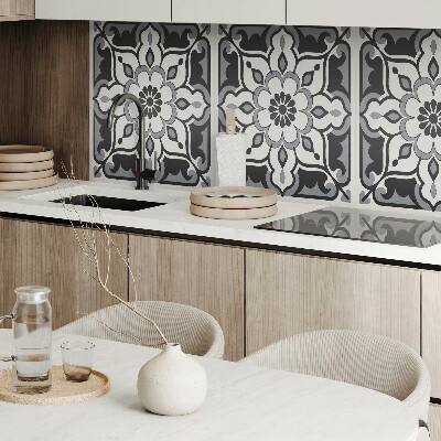 Obdélníkový panel na zeď Kwiatowy ornamentowy design